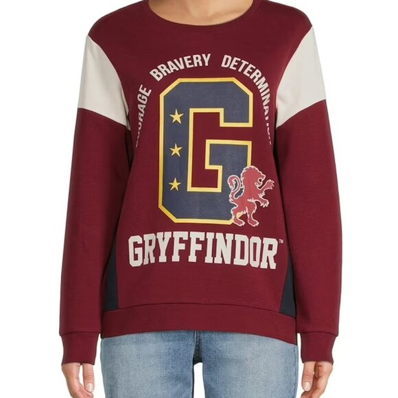 Harry Potter Large (11/13) Juniors Gryffindor Pullover NWT - Picture 3 of 11